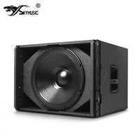 HDL38A Système de sonorisation PA Line Array avec subwoofer LF haute puissance de 18 pouces, enceinte active professionnelle pour basses, pour la musique live, les tournées et la location