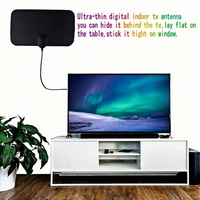 Antenne TV numérique portable BEST SELL SIGNALWE 4K 1080p pour Smart TV HDTV, mini, longue portée, intérieure, compatible ATSC, gain 25dBi