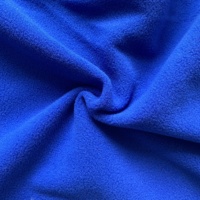 Tissu Velours Tricoté Uni en Polyester Doublement Brossé Anti-Bouloches, Poids Moyen, pour Revêtement de Canapé, Sacs, Vestes et Manteaux – Vente en Gros