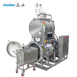 200-литровый малогабаритный пилотный автоклав-реторт для пробной стерилизации на производственных предприятиях, пищевых и напиточных фабриках, с функцией распыления воды - Product Image 1