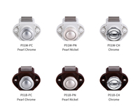 Accessoires d'intérieur RV de haute qualité Mini serrures et loquets à bouton-poussoir pour caravanes et camping-cars