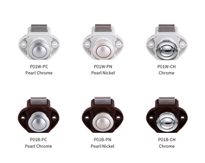 Accesorios interiores de RV de alta calidad <span class=keywords><strong>Mini</strong></span> cerraduras y pestillos de botón para caravanas y <span class=keywords><strong>autocaravanas</strong></span> - Product Image 4