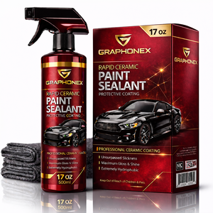 GRAPHONEX Revêtement Céramique en Spray - Technologie Rapide - Brillance Inégalée - Résistance à l'Eau - 500ML - Protection 10 Ans - Peinture Automobile - Product Image 1