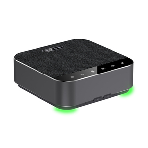 <b>Wireless</b> Conference Speakerphone, 8 360. Omnidirectional Blue-tooth Speaker With AI Noise Reduction S500 8 <b>Microphones</b> Captures - Product Image 1