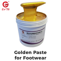 Pâte dorée/argentée pour chaussures, effet métallique, haute résistance et forte adhérence pour la sérigraphie