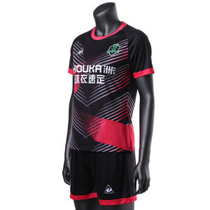 ZHOUKA Jersey Sepak Bola Wanita, Asli Desain Terbaru Populer Vitalitas Pakaian Olahraga Seragam Sepak Bola Wanita - Product Image 2
