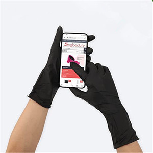 12 بوصة 12 بوصة 12 بوصة 30 صناعة واقية عمل الأظافر فن صبغ الشعر صالون الحلاقة الغذاء Oem شعار مخصص نقية قفازات الوشم - Product Image 4