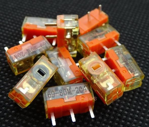 TTC Dustproof Gold Mouse Micro Switch Micro Button Gold Contactor 30 Million