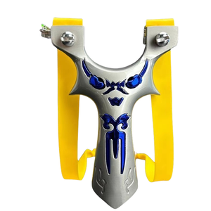 Venta caliente profesional de acero inoxidable al aire libre caza pájaro tirachinas dominante pequeño diablo diseño catapulta para juegos al aire libre - Product Image 1