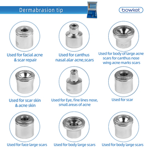 <span class=keywords><strong>BOWKET</strong></span> professionnel 5 en 1 microdermabrasion diamant lueur dispositif facial usage domestique équipement de soins de la peau de bureau prise américaine pour le visage - Product Image 4