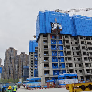 Lift Penumpang Konstruksi Listrik DAHAN SC200/200 Double Cage <span class=keywords><strong>Hoist</strong></span> dengan Mesin, Kapasitas 2000kg, Daya Angkat 300m - Product Image 5