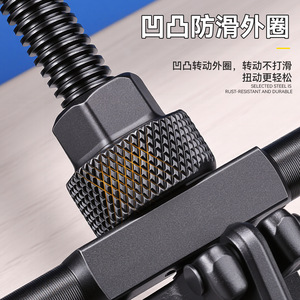 Three Jaw <b>Puller</b> Bearing Remover Industrial Grade Chromium Vanadium Steel High Torque Labor Saving Tool - Product Image 3