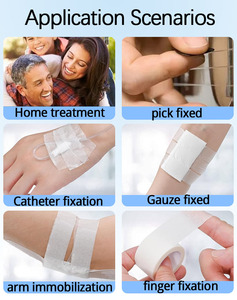 Nastro Medico Non Tessuto Traspirante Morbido da 2,5 cm, Ipoallergenico e Sicuro per la Pelle, per Fissaggio di Tubi Medicali e Fissaggio per Infusione - Product Image 3