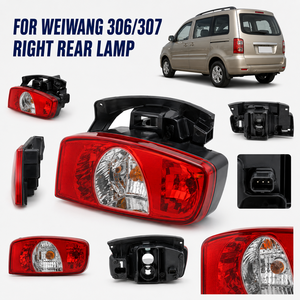 3776020-DA01 Nouveau feu arrière droit résistant aux chocs, pièces de rechange complètes pour BAIC Weiwang <span class=keywords><strong>306</strong></span> 307, garantie de 6 mois - Product Image 1