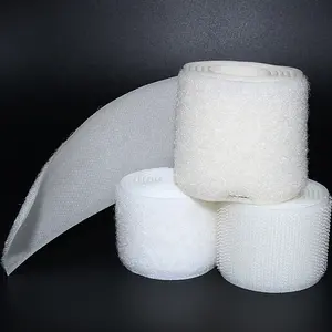 Factory With Polyester or Nylon Colorful heavy duty self adhesive Hook and Loop fastener tape strap