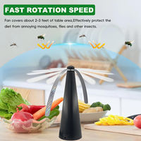 Ventilateur électrique anti-mouches à piles USB, best-seller, répulsif anti-moustiques pour usage domestique, lutte antiparasitaire pour l'intérieur, été