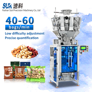 Máquina Automática de Envasado Vertical Form-Fill-Seal para Alimentos, Snacks, Palomitas, <span class=keywords><strong>Chips</strong></span> de Maíz, Bolsas Pequeñas y Envoltura Tipo Almohada - Product Image 1