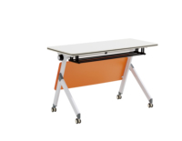 Bureau d'étude moderne et durable pour étudiant, table pliable pour salle de classe, salle de réunion, formation, bureau et banc d'école