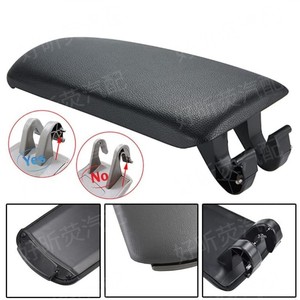 Cubierta para Reposabrazos Central de Audi A4, Caja de Almacenamiento de Cuero Negro, Modelos B6 B7 2002-2008 - Product Image 4