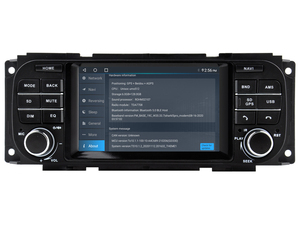 Lecteur audio de voiture Android 14 5 pouces pour JEEP Grand Cherokee <span class=keywords><strong>Liberty</strong></span> Wrangler Chrysler pour Dodge 1999-2004 GPS DSP Carplay Radio - Product Image 4