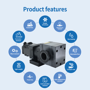 <span class=keywords><strong>Pompe</strong></span> à engrenages à entraînement magnétique résistante à la corrosion PPS, 40 ml/rev, servomoteur pour transfert de liquides chimiques acides et alcalins, <span class=keywords><strong>pompe</strong></span> doseuse OEM - Product Image 3