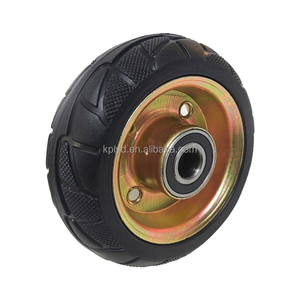 Fabriek Directe Verkoop 4 Inch <span class=keywords><strong>Medium</strong></span> Rubber Casters Mat Anti-Slip Proces, Geschikt Voor Gereedschapskarren, Trolleys - Product Image 1