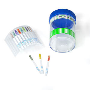 Kit per <span class=keywords><strong>Test</strong></span> Antidroga Multi-Droga a 12 Pannelli Certificato CE, Kit per <span class=keywords><strong>Test</strong></span> delle Urine, Kit per Rilevamento di Droghe - Product Image 6