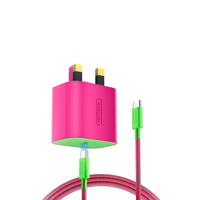Chargeur rapide Fire Bull, norme britannique, compatible avec la console de jeu Nintendo Switch 2, alimentation électrique