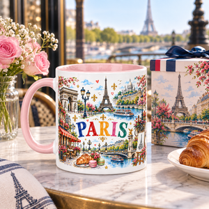 Mug en céramique souvenir <span class=keywords><strong>de</strong></span> <span class=keywords><strong>Paris</strong></span>, France, avec design <span class=keywords><strong>de</strong></span> la Tour Eiffel, boîte cadeau, articles souvenirs <span class=keywords><strong>de</strong></span> <span class=keywords><strong>Paris</strong></span> personnalisés, fournisseur en gros OEM ODM - Product Image 3