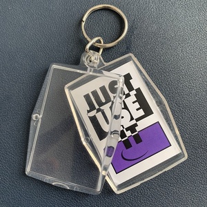 Khung ảnh rõ ràng trống Acrylic Keychain nhựa trong suốt tag treo ảnh Acrylic Keychain trống - Product Image 5