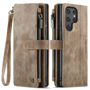 Funda Multifuncional de Cuero para Teléfono Móvil con Ranuras para Tarjetas, Carcasa Trasera Antigolpes para Samsung S24 Ultra A16 A55 S25 A35 A57 - Product Image 1
