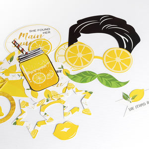 לימונדה הדר ערכת נושא הדרים מסיבת רווקות אספקה שהיא מצאה את ערכת העיטור העיקרית שלה לימון - Product Image 3