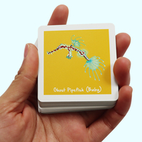 Cartes mémoire éducatives personnalisées imprimées avec des motifs recyclés, jeu de table portable pour enfants