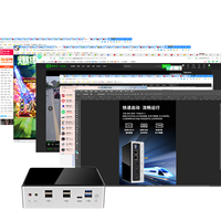 ZOOMWIN - Ordenador de Escritorio en Oferta, PC con Ce-leron J4125 N5095, DDR4, SSD, Pantalla 4K, Win10/11, Mini PC