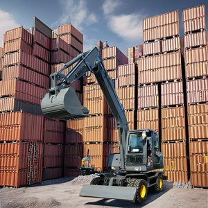 Excavadora de Ruedas para Minería y Construcción, Excavadora con Cucharón Estándar - Product Image 1