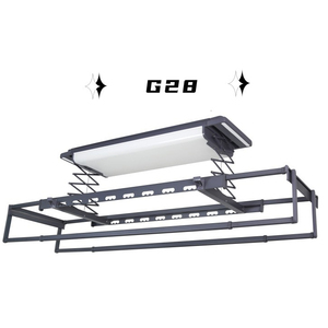 Tendedero de ropa inteligente de lujo Tendedero de ropa inteligente Altura ajustable con extensión gratuita Tendedero de ropa de balcón - Product Image 5