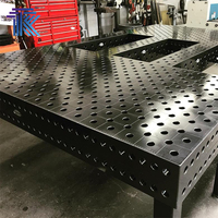 TKweld D16 D28 Système de soudage 3D 2D Nouveau gabarit de plate-forme de soudage 1000*1000*200mm avec table rotative et nitruration plasma