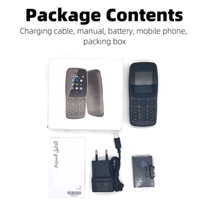 Teléfono Móvil <span class=keywords><strong>Qwerty</strong></span> GSM de Doble SIM, Modelo 106, 1.77 Pulgadas, 2G, Tamaño Pequeño, Teclado B310, Precio Más Bajo del Mercado - Product Image 2