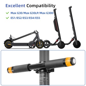Ulip Scooter Kid Handle Grip Bar With Lights for Ninebot Max G30 G30LP <strong>G30D</strong> and ES1/ES2/ES3/ES4/ES5 Electric Scooter Parts - Product Image 3