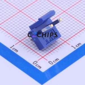 B2P-VH-BL(LF)(SN) Wire-to-Board Pin Header Through hole Component (THT),P=3.96mm Connector 1x2P 3.96mm Through Hole VH - Product Image 1