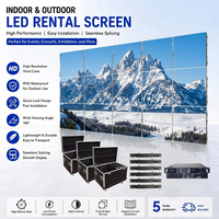 Écran LED de location professionnel P1.97 P2.6 P3.91 pour scène extérieure, avec maintenance frontale, mur vidéo HD pour événements et spectacles
