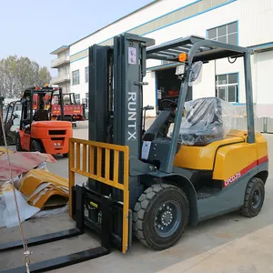 Équipement de levage de fourche à moteur mitsubishi, chariot élévateur 2.5 tonnes, 2500kg diesel, meilleur prix, livraison gratuite