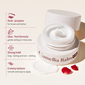 Iconsign 2-en-1 Cils et Sourcils <span class=keywords><strong>Lami</strong></span> – Technologie Coréenne Sans Colle à Fixation Forte – Crème Fixatrice Camellia pour Rehaussement de Cils 4.5g - Product Image 3