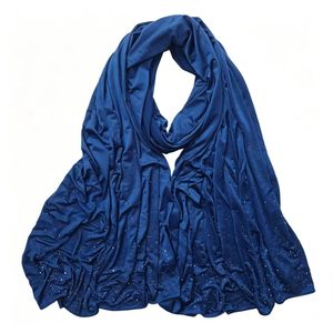 Pañuelo Hijab con Pedrería, Chal de Poliéster Sedoso y Ligero para Uso Diario - Product Image 3