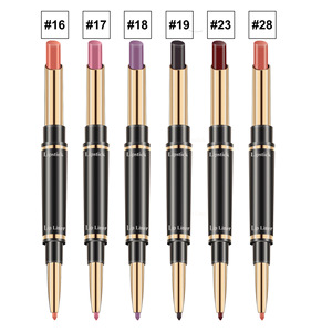 <span class=keywords><strong>Rossetto</strong></span> <span class=keywords><strong>opaco</strong></span> Cosmetici Impermeabile Doppio Attacco di Lunga Durata Red Matte Lip liner Matita <span class=keywords><strong>Rossetto</strong></span> - Product Image 3