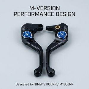 BMW S1000RR M1000RR 2019-2024용 CNC 브레이크 클러치 레버, 조절 가능한 오토바이 개조 레이싱 핸들 레버 세트 - Product Image 2