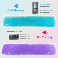 Compresse froide/chaude réutilisable en gel PVC pelucheux de haute qualité Badu pour thérapie de réadaptation post-partum