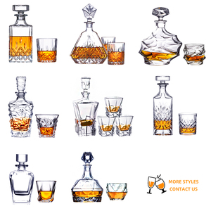 <span class=keywords><strong>Carafe</strong></span> à whisky et vin Wevi en verre cristal transparent sans plomb, de haute qualité, moderne, fabriquée à la machine, 750 ml, pour <span class=keywords><strong>a</strong></span>érer l'<span class=keywords><strong>alcool</strong></span> - Product Image 3