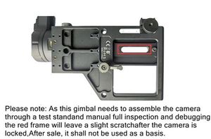 <span class=keywords><strong>Tarot</strong></span> 360 Stabilisateur de caméra SLR à 3 axes réglable TL3W01 pour plateforme de vol Photographie aérienne - Product Image 5