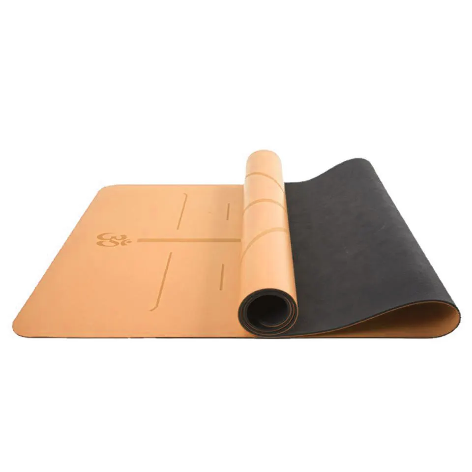 Venda quente Eco-friendly Não Deslizamento Durável Design Exercício Ginásio Fitness Personalizado Yoga Mat